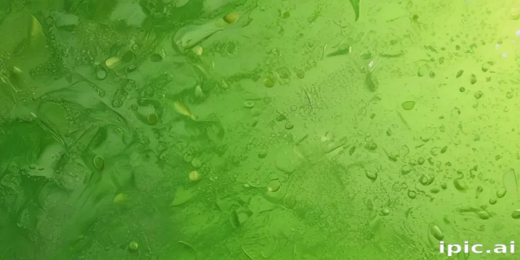 lime green background