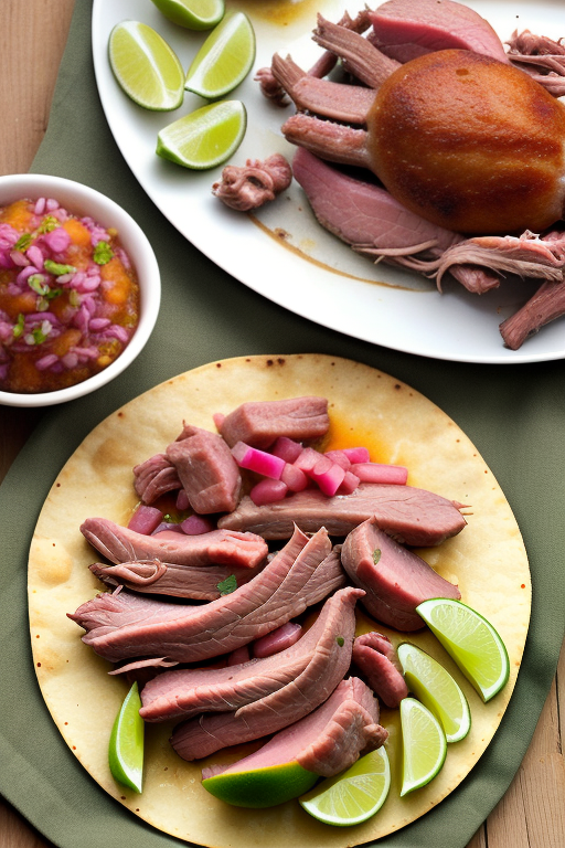 receta de carnitas de puerco