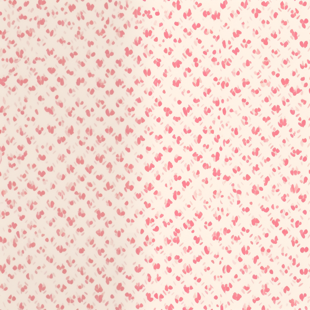 Delicate Pink Floral Pattern on a Soft Cream Background for Elegant Design.