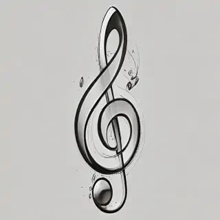 treble clef png
