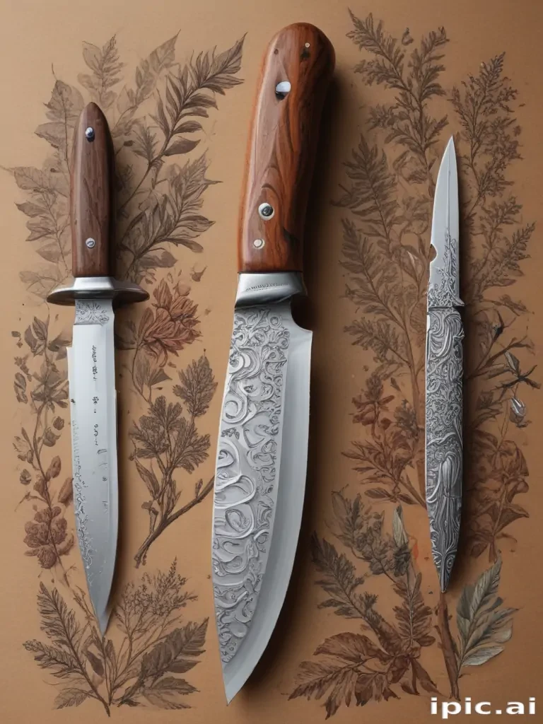 knife drawings