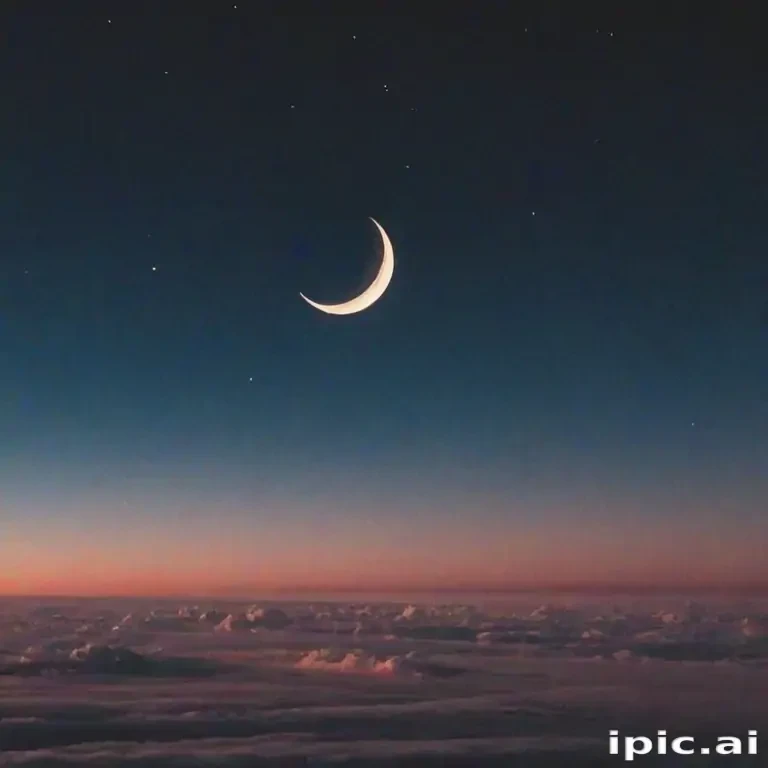 aesthetic crescent moon