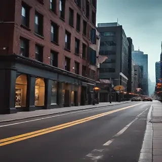 city street background