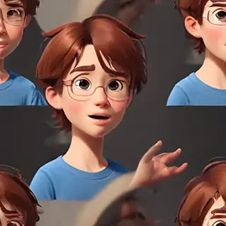 animated boy
