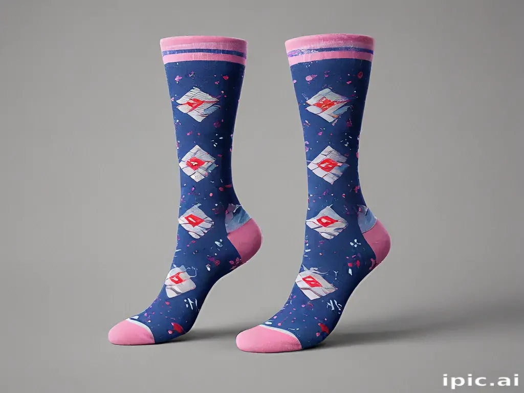 sock mockup