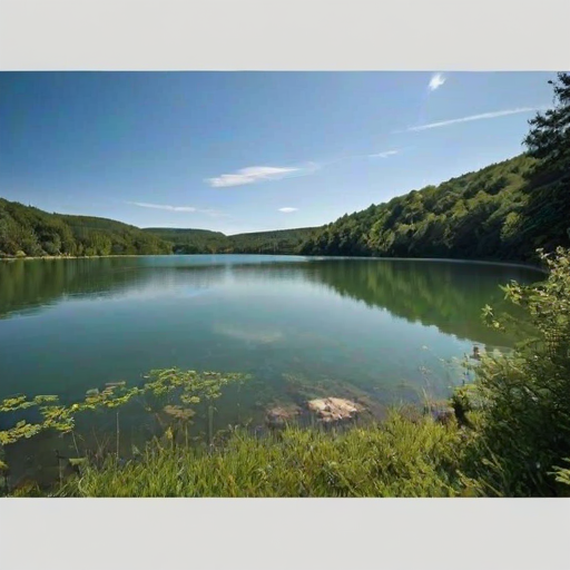 background lake