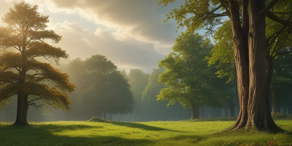 background trees