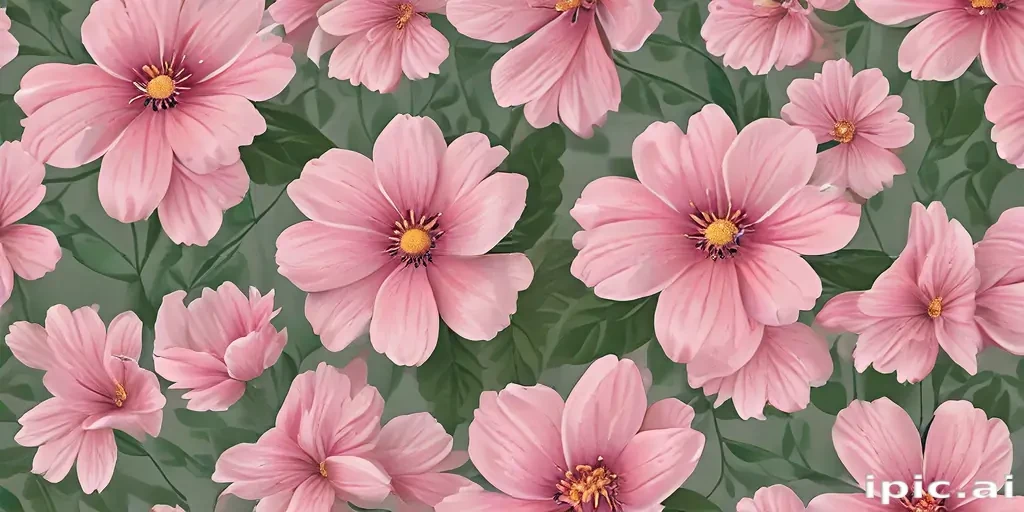 simple flower background