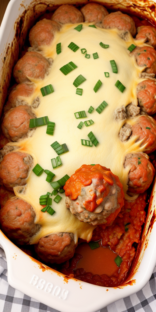 dump and bake meatball casserole