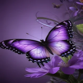 butterfly wallpaper purple