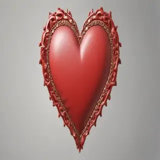 heart border png aesthetic