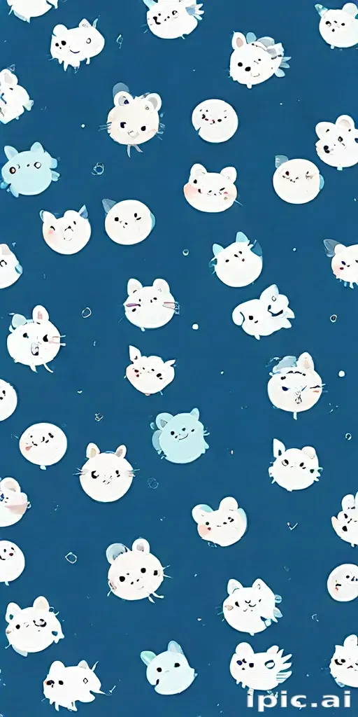 blue cute background