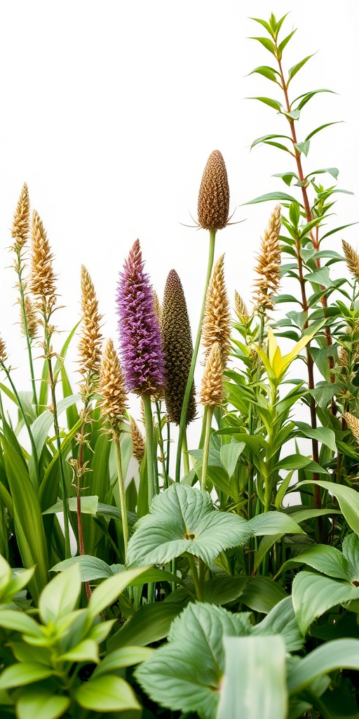 plants no background