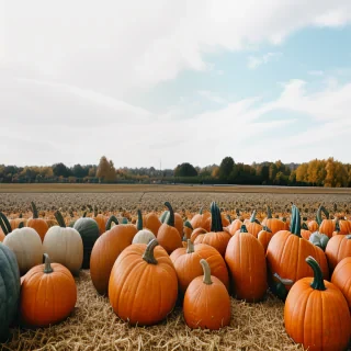pumpkin patch aesthetic