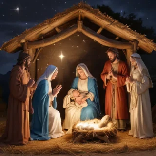 free nativity scene background images