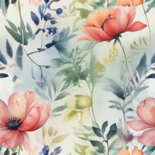 floral watercolor background