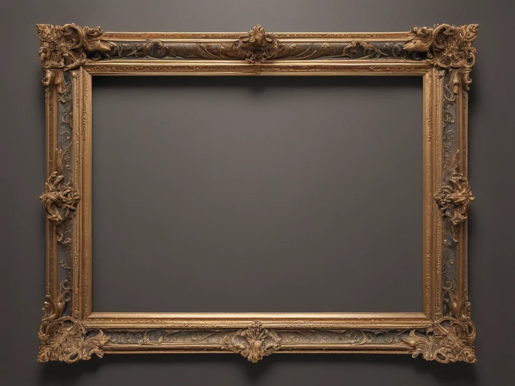 transparent border frame