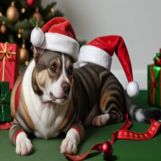 christmas pet pics