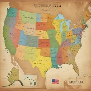 map of the usa