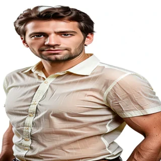 man transparent background
