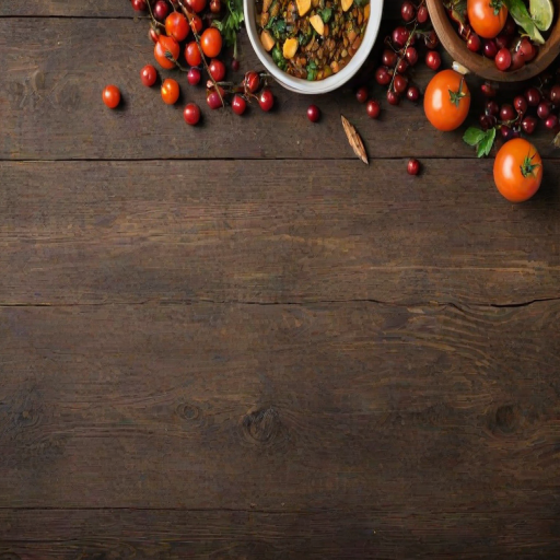 background of table