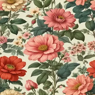 vintage flower illustration