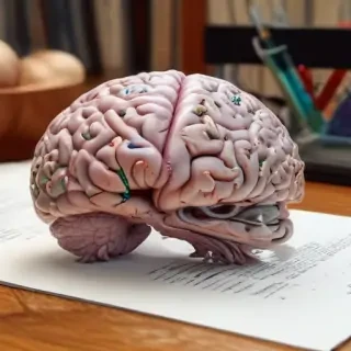 pic of brain drawing