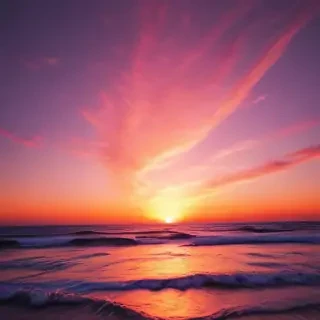 sunset aesthetic wallpaper