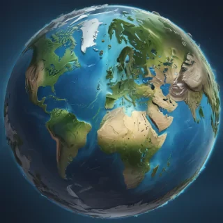 cartoon picture planet earth