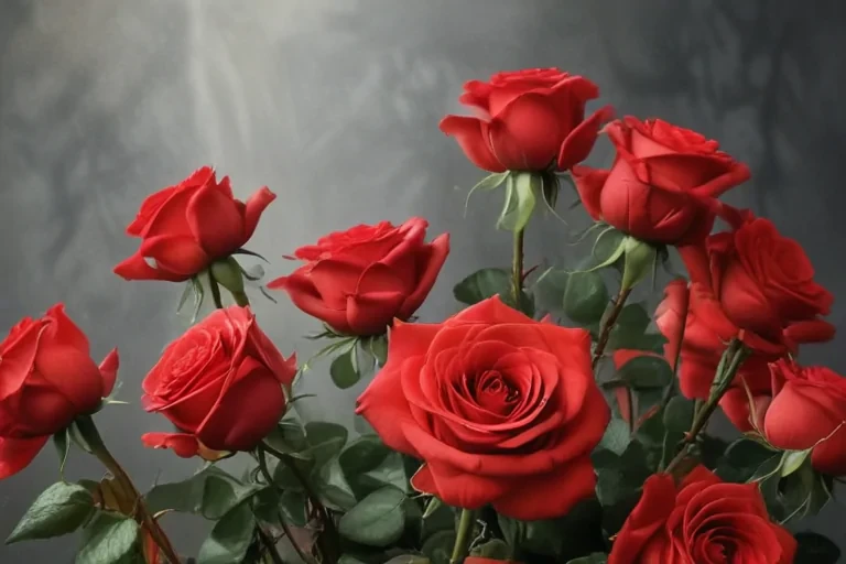 red roses aesthetic