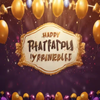 happy birthday banner png