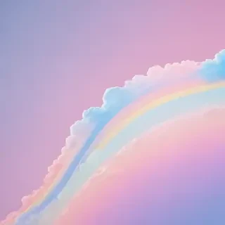 pastel rainbow aesthetic wallpaper