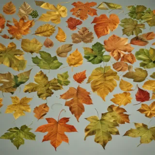 leaves no background