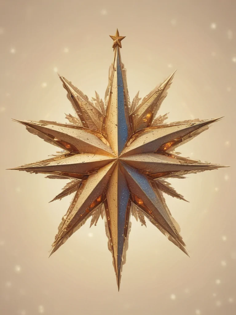 christmas star clipart