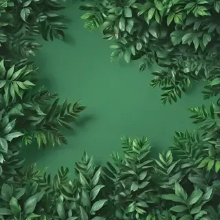 green background aesthetic
