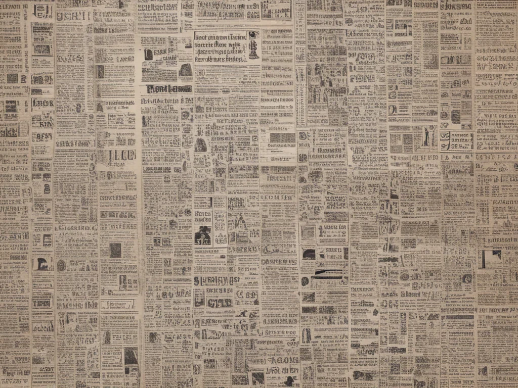 newspaper paper background