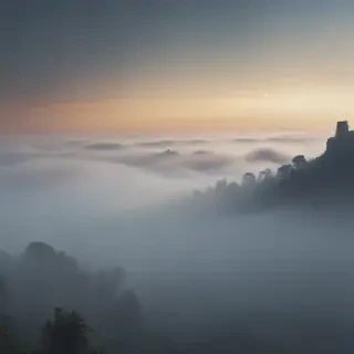 foggy background
