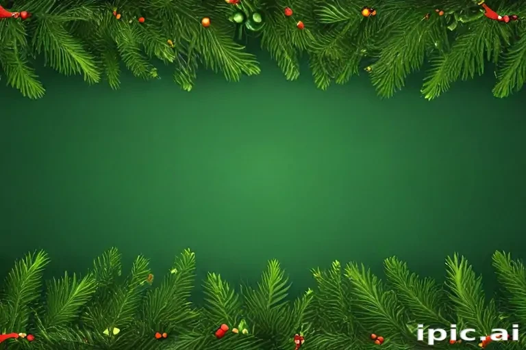 green christmas background