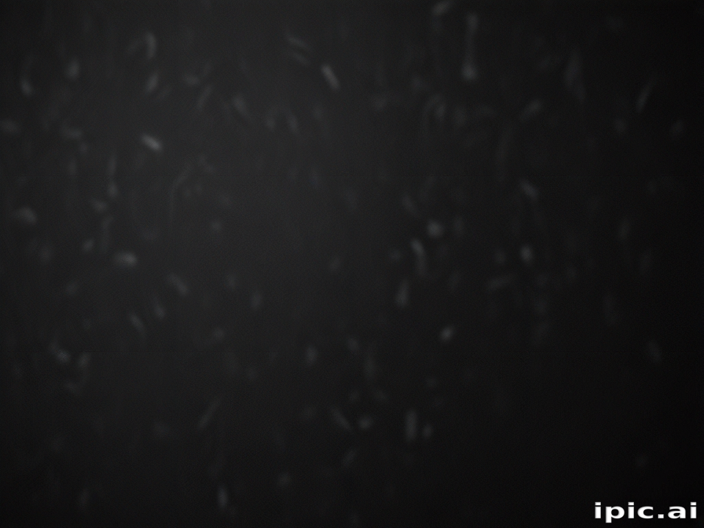 Captivating Animation of Floating Particles Against a Dark Background