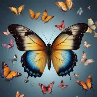 aesthetic butterflies