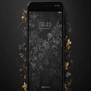 wallpaper for phone aesthetic black
