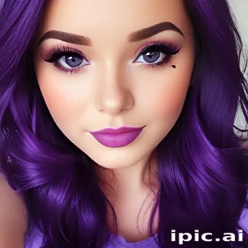 purple cute