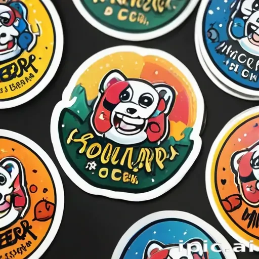 stickers mockup
