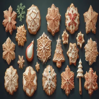 clip art christmas cookies