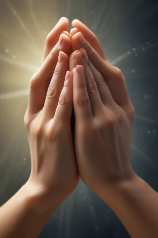 pray hands png