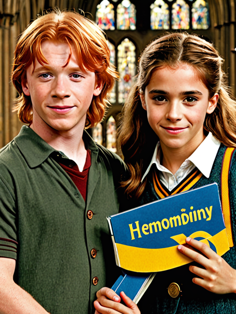 Sb Rony imagine rony weasley e Hermione granger segundo um bebê
