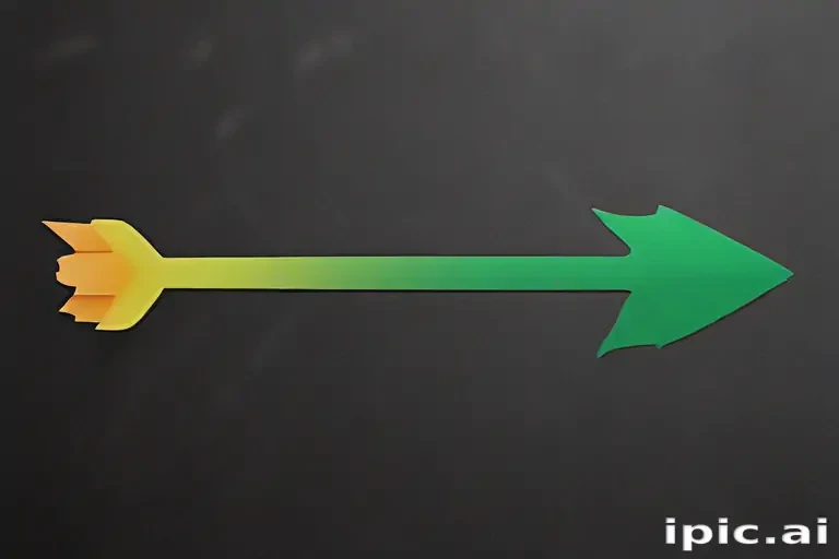 arrow with transparent background