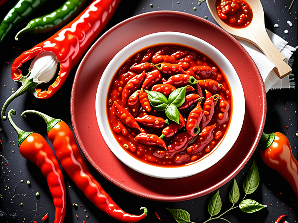spicy calabrian chili red sauce