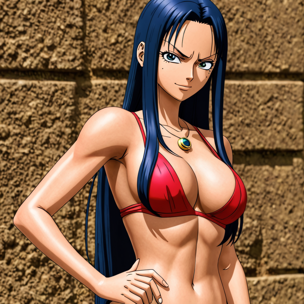 Ai Image Generator - Ai Art Generator - High Quality and 100% Unique Images  - iPic.Ai timeskip nico robin from one piece jizzes on luffy's face