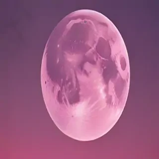 pink moon wallpaper